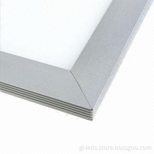 Thin LED Panel Light with High-level Aluminum Edge and 5,500 to 7,000K Color Temperature